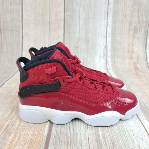 air jordan 6 rings gym red